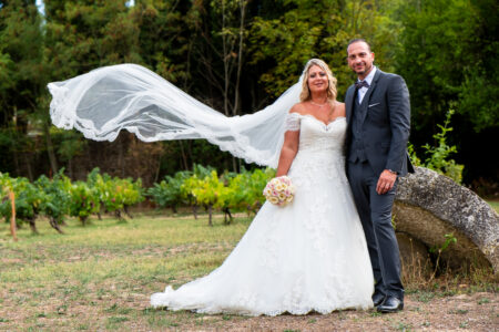 mariage laeticia et florent 2